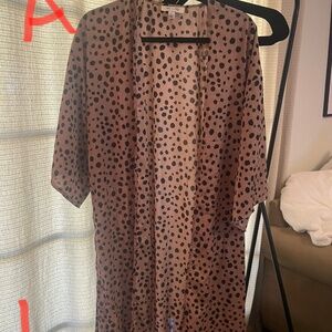 Leopard kimono